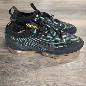 Nike Air VaporMax 2021 Flyknit Black Shoes Sneakers DO5852-900 Mens Size 11